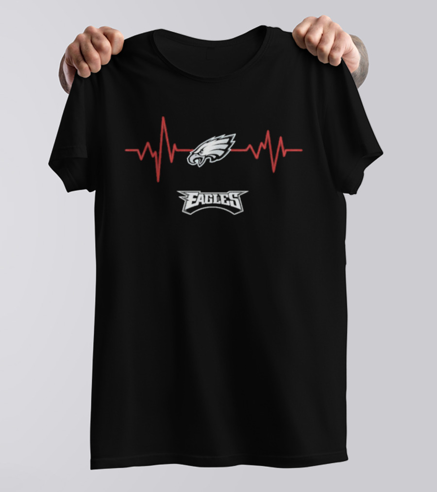Philadelphia Eagles Heartbeat T-Shirt