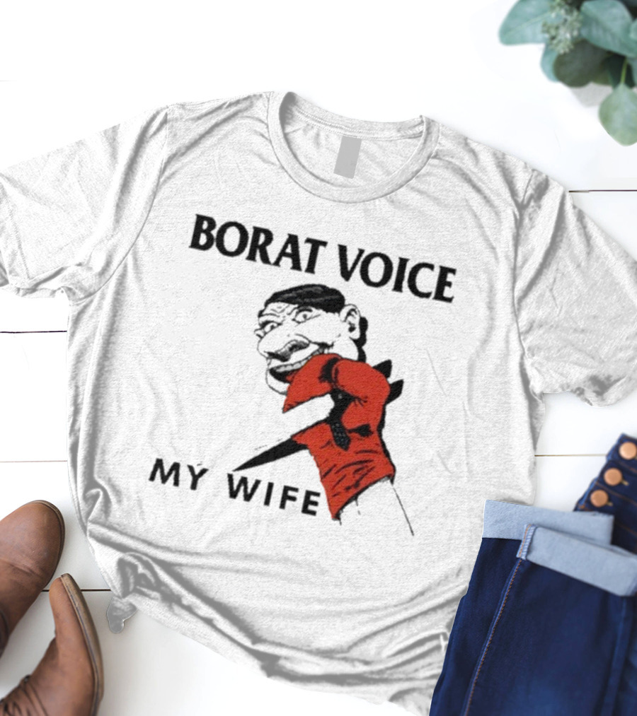 Matt Skiba Borat Voice My Wife Comic T-Shirt
