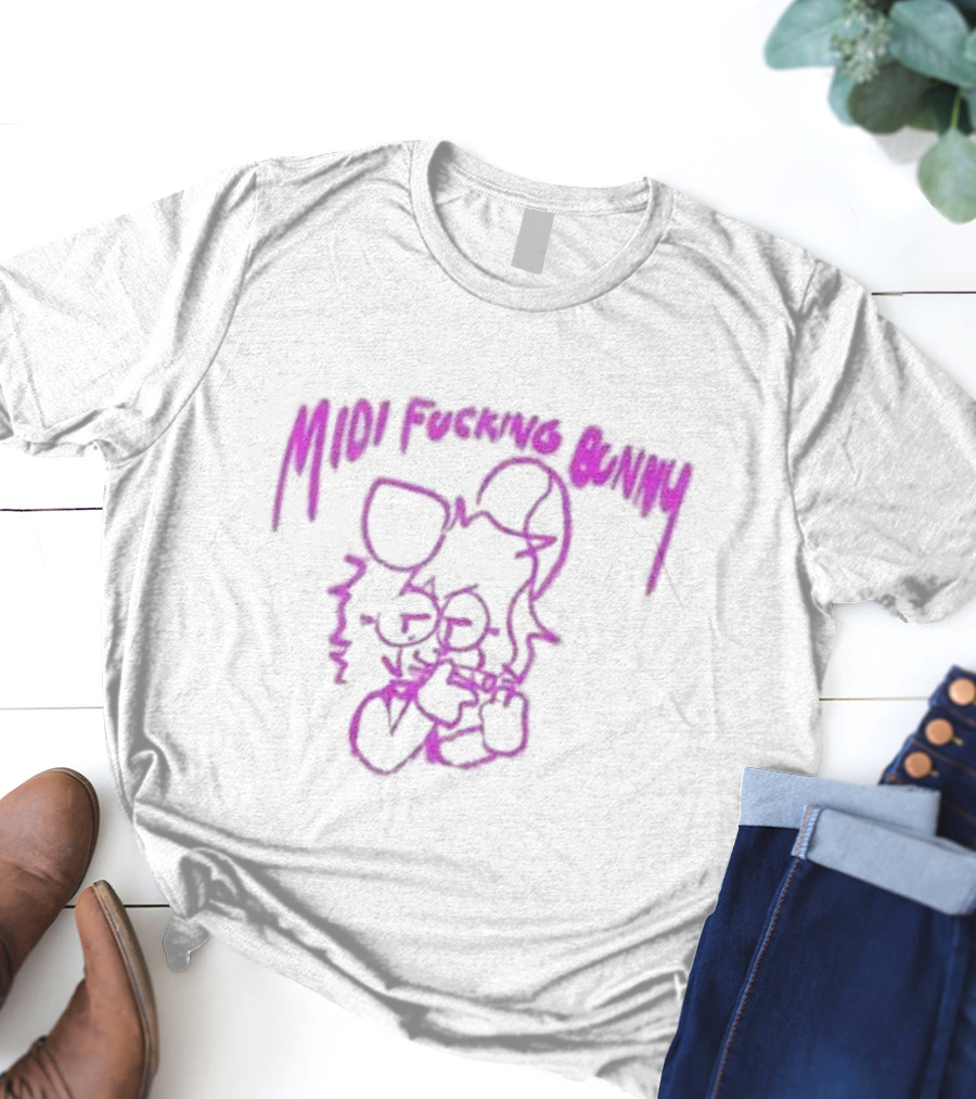 Midi Effin Bunny Effing Bunny Character T-Shirt