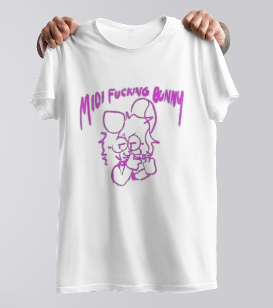 Midi Effin Bunny Effing Bunny Character T-Shirt