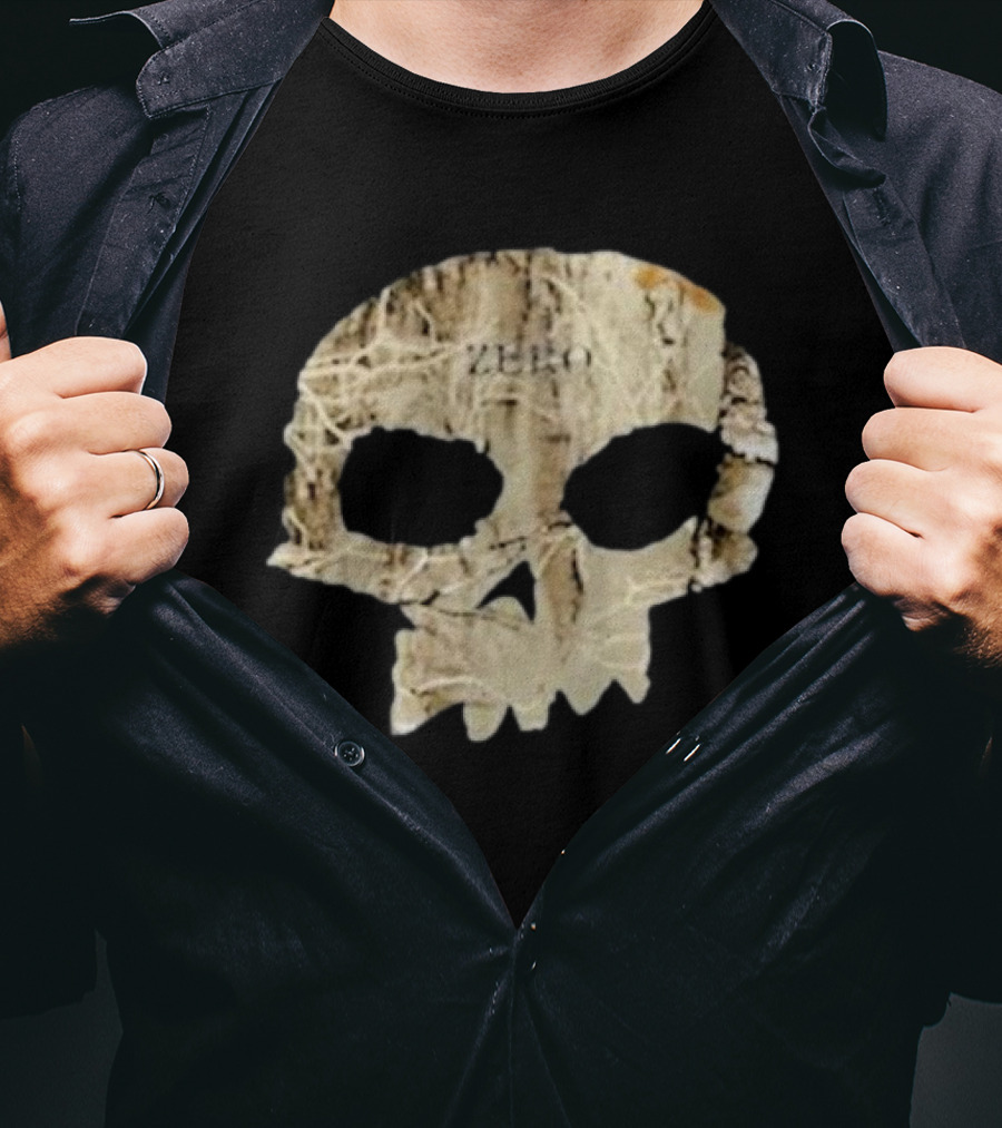 Zero Skateboards Realtree Camo Skull T-Shirt