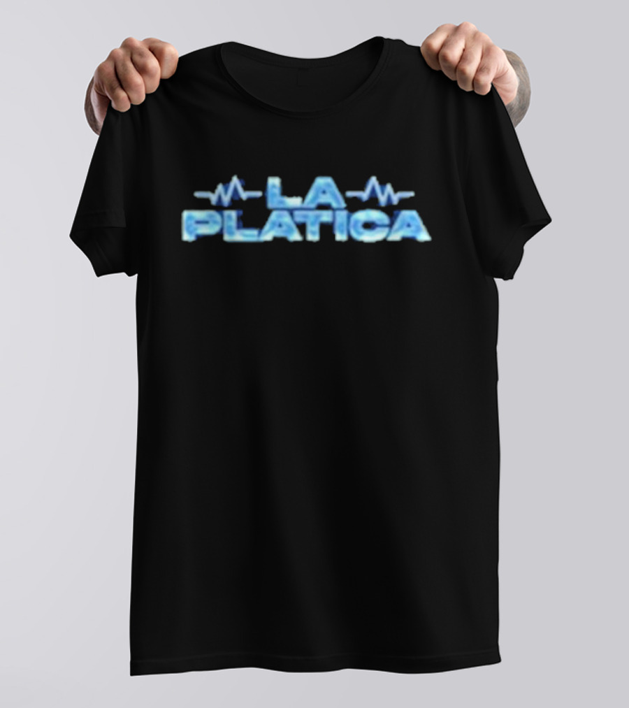 La Platica Podcast New Audio Wave T-Shirt