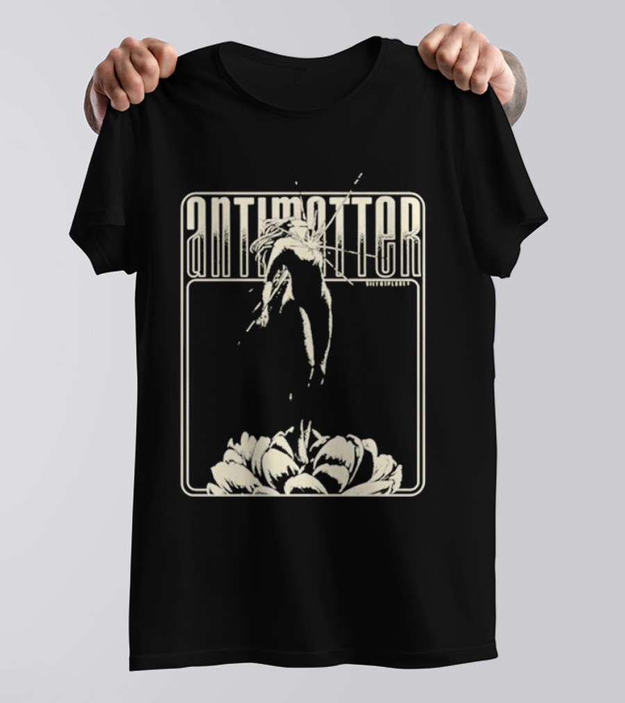 Antimatter Girl Melting Into Flower Bloom T-Shirt