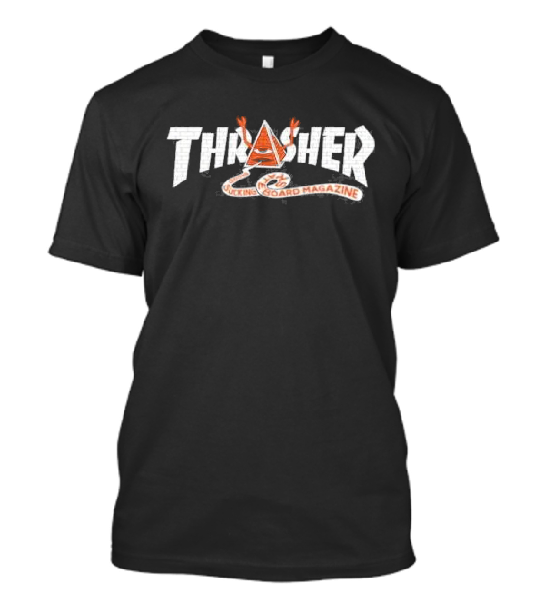 Thrasher Toy Machine Pyramid Skateboarding T-Shirt