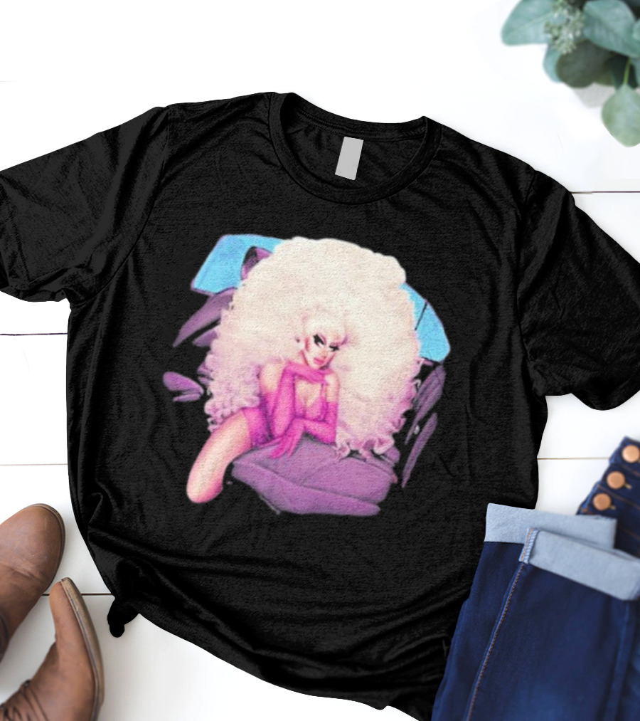 Trixie Mattel Glamorous Blonde Drag In Backseat T-Shirt