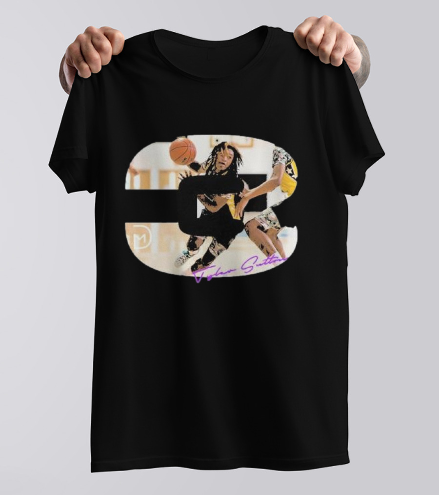 Tyler Sutton Basketball Crossover Signature T-Shirt