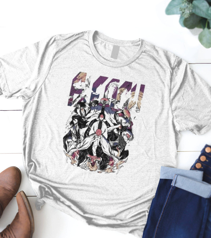 Bleach Byakuya Kuchiki Epic Battle Scene T-Shirt
