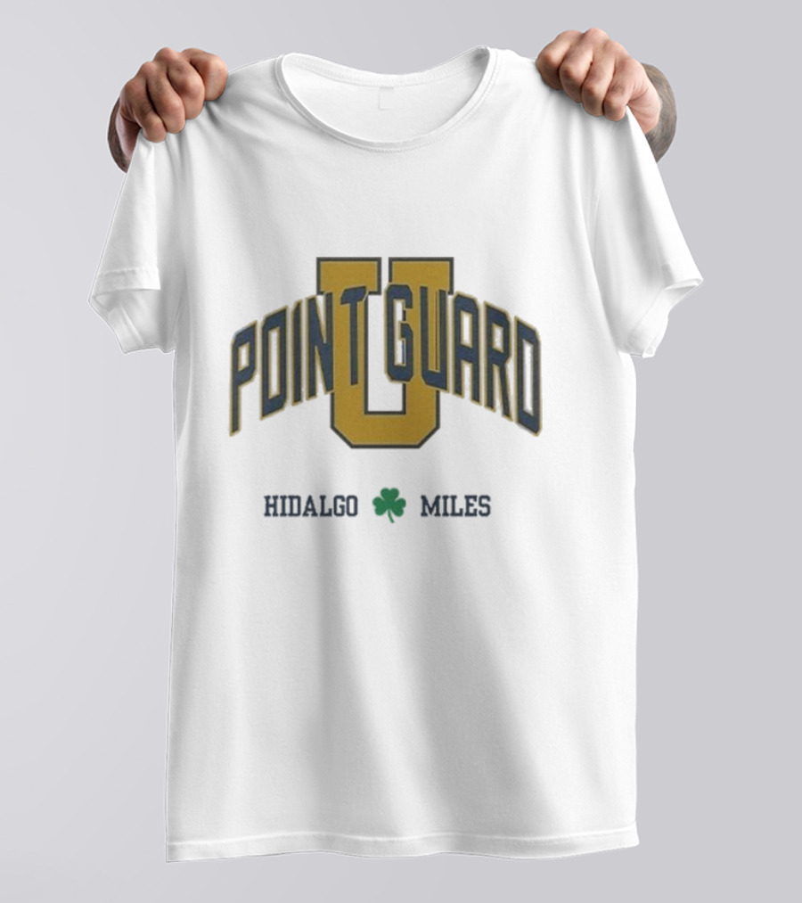 Hidalgo Miles Point Guard U Shamrock T-Shirt