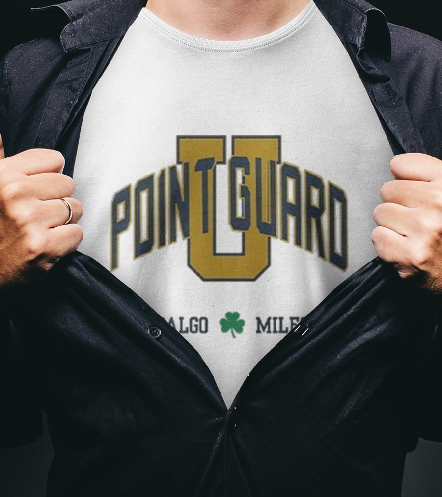 Hidalgo Miles Point Guard U Shamrock T-Shirt