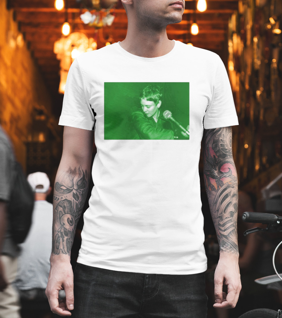 Joyce Manor Dear Nora Green Microphone Performance T-Shirt