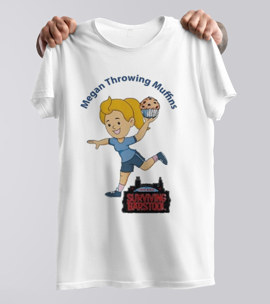 Megan Throwing Muffins Chicago Surviving T-Shirt