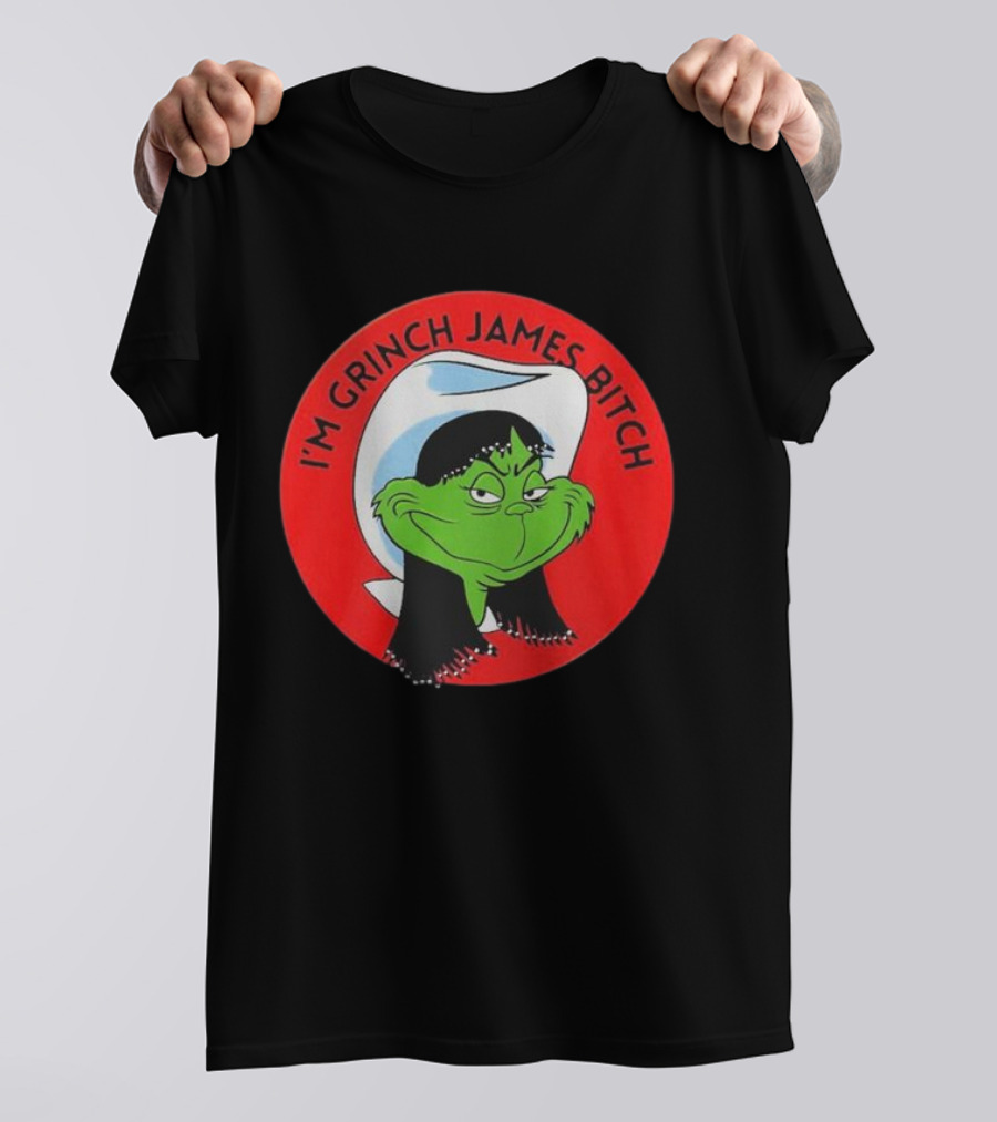 I’m Grinch James Bitch Santa Hat Avatar T-Shirt