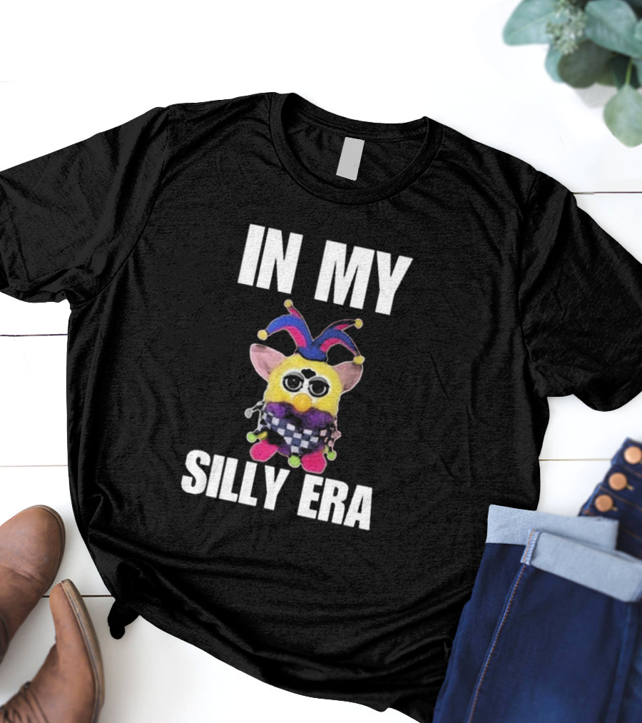In My Silly Era Furby Jester Costume Fun Retro Vibes T-Shirt