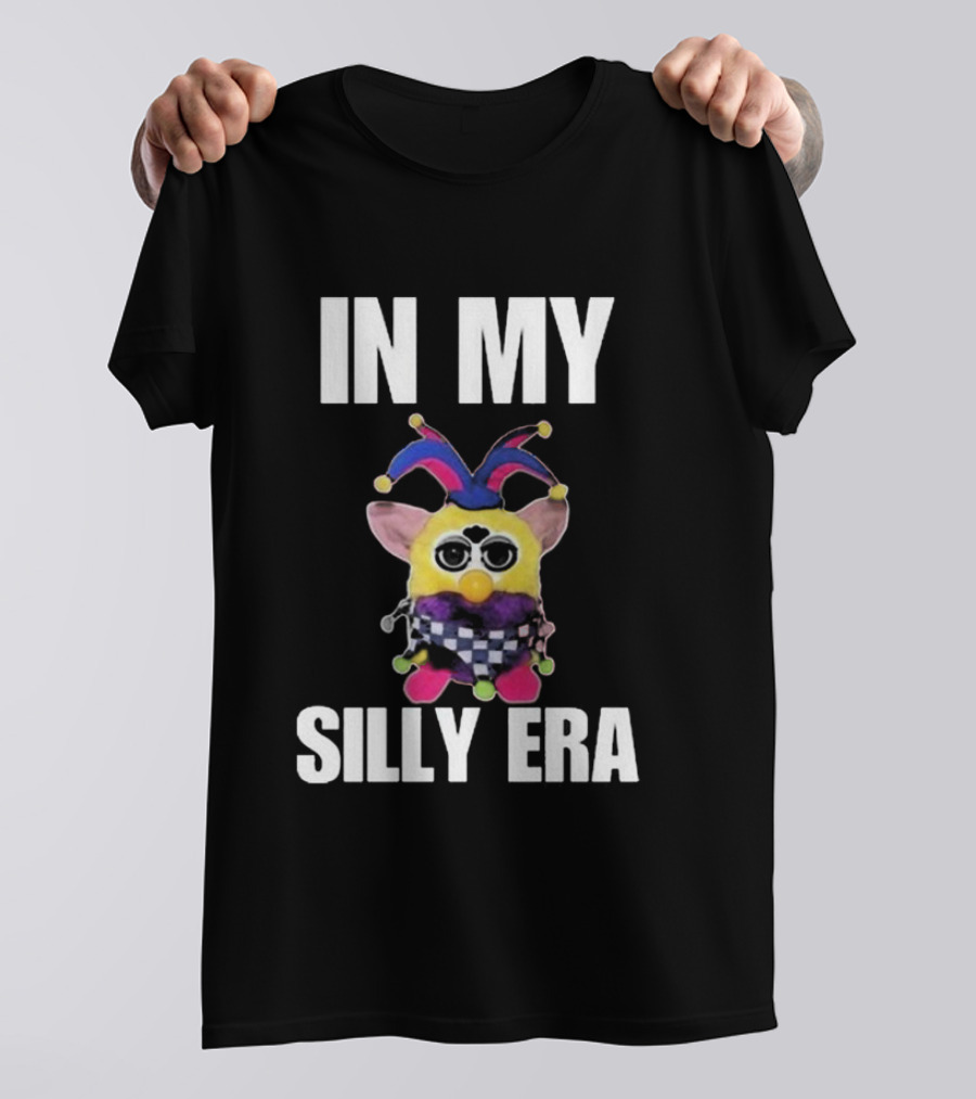 In My Silly Era Furby Jester Costume Fun Retro Vibes T-Shirt