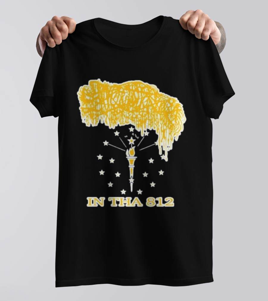Indiana In Tha 812 Stars Torch Noodles T-Shirt