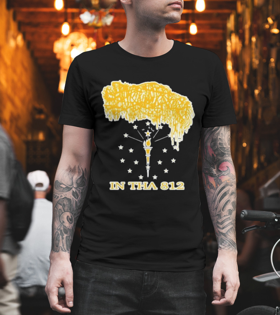 Indiana In Tha 812 Stars Torch Noodles T-Shirt