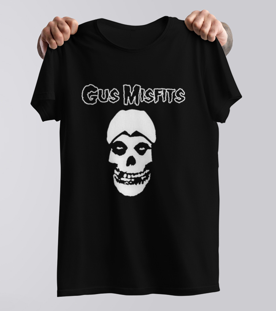 Gus Misfits Skull Logo T-Shirt