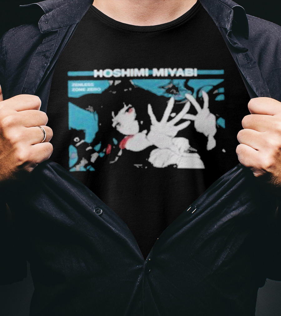 Hoshimi Miyabi Zenless Zone Zero Anime Character T-Shirt