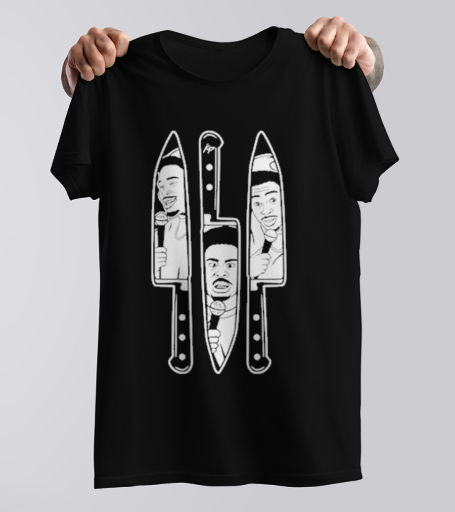 Kam Patterson Killers Only Knives And Microphones Trio T-Shirt