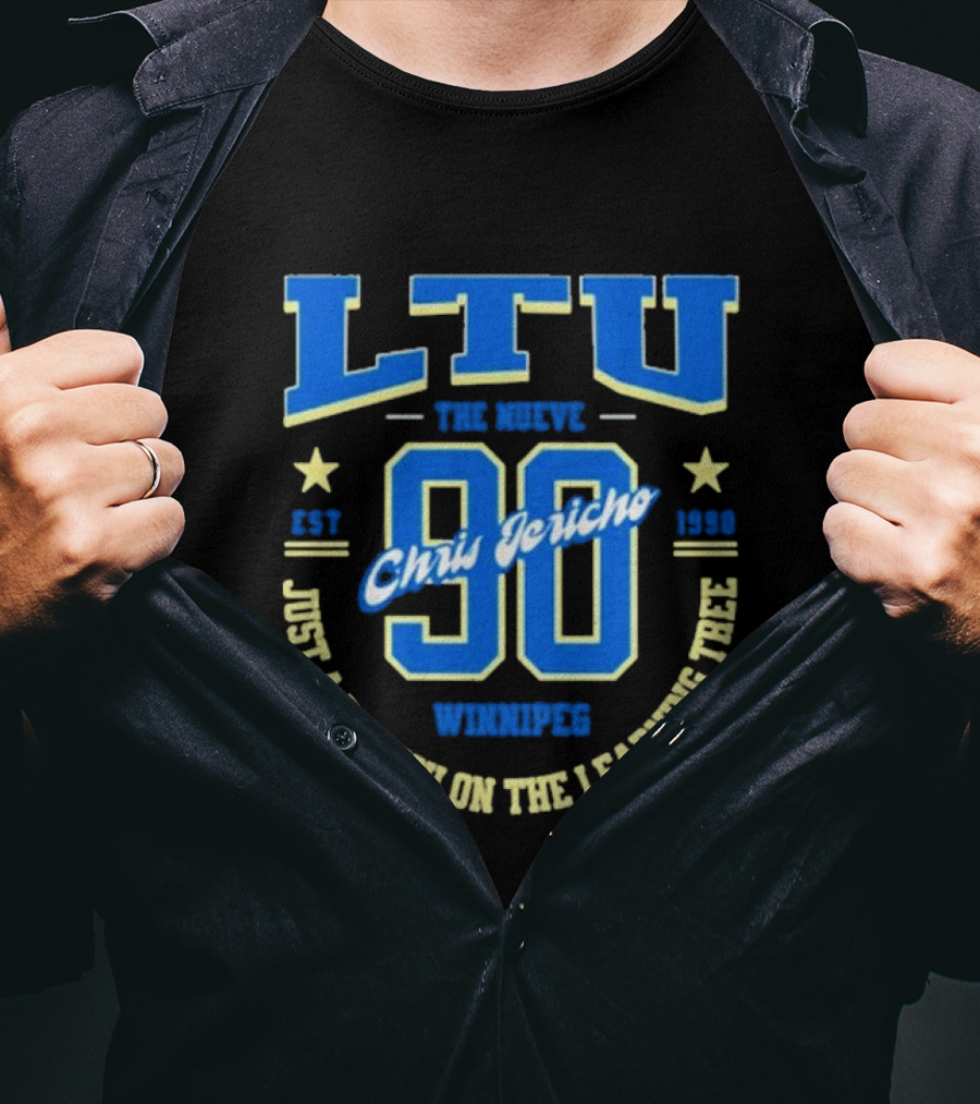 LTU Chris Jericho The Nuevo 90 Winnipeg Just A Branch On The Learning Tree Est 1990 T-Shirt