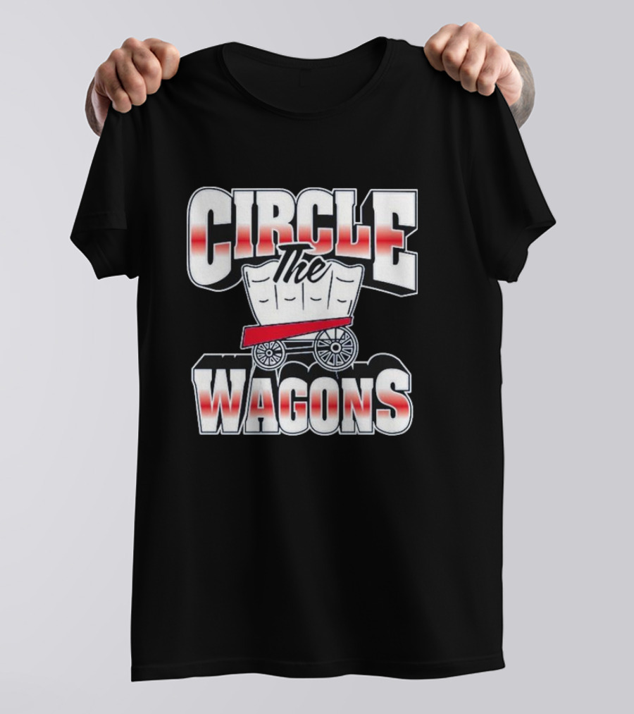 Buffalo Bills Circle The Wagons NFL Football Fan T-Shirt