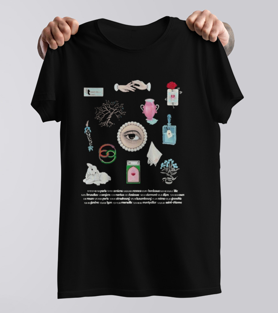 Clara Luciani Mon Sang Mmxxv 2025 Paris Amiens Rennes Bordeaux Lille Marseille T-Shirt