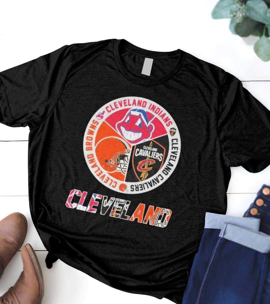 Cleveland Indians Cleveland Browns Cleveland Cavaliers Cleveland T-Shirt