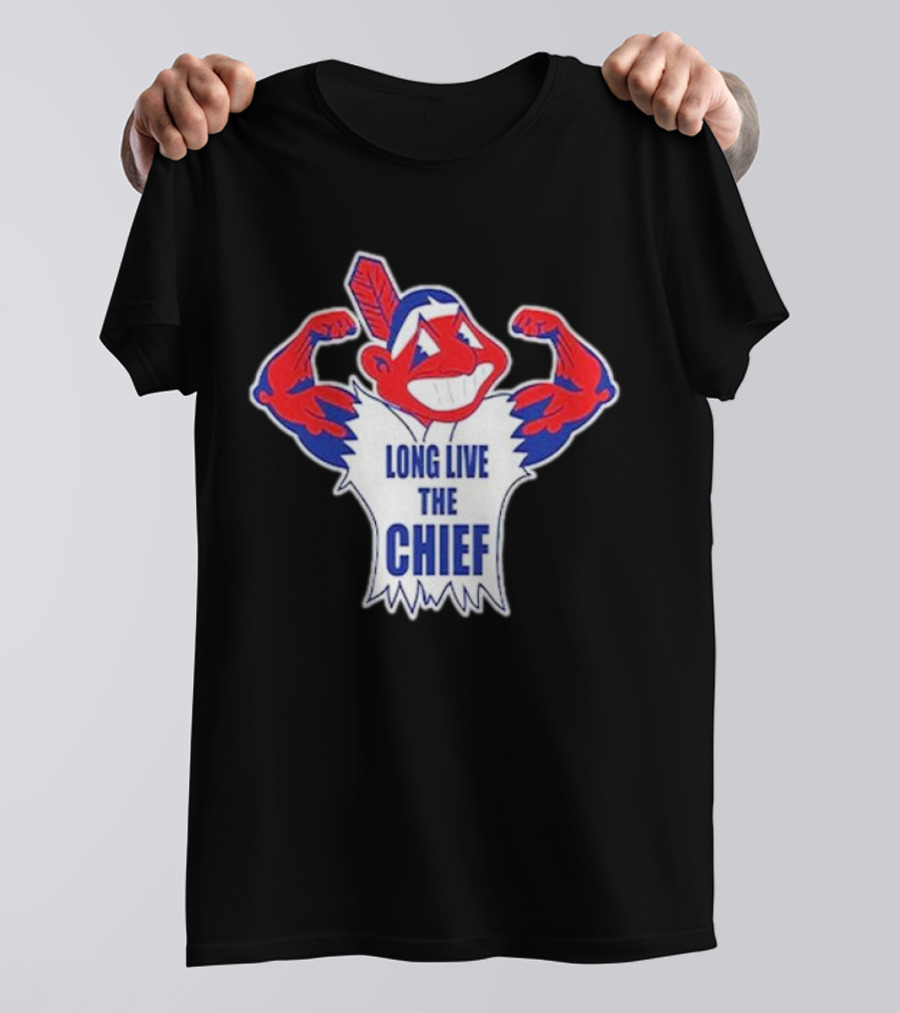 Cleveland Indians Chief Wahoo Long Live The Chief T-Shirt
