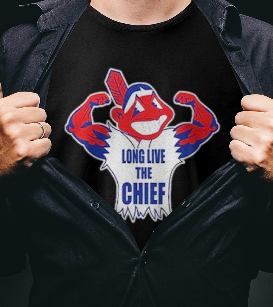 Cleveland Indians Chief Wahoo Long Live The Chief T-Shirt