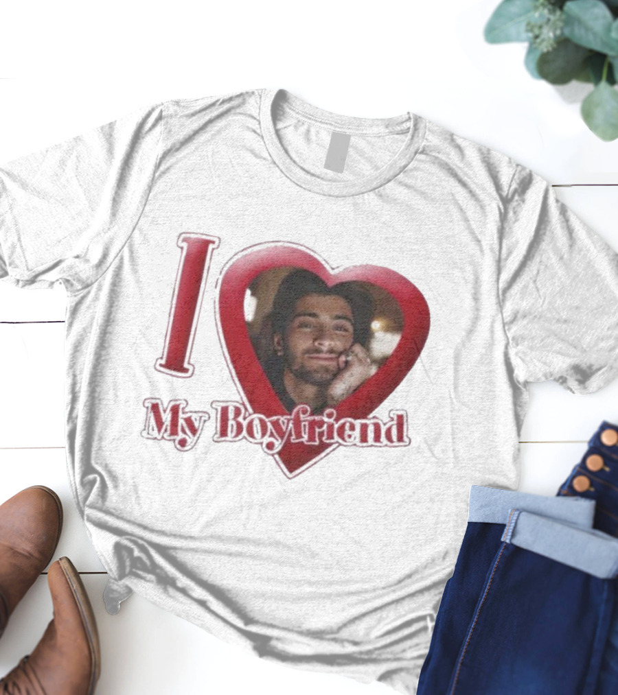 I Heart My Boyfriend Zayn Malik One Direction T-Shirt