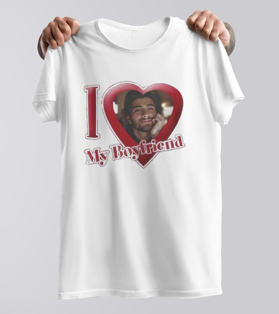 I Heart My Boyfriend Zayn Malik One Direction T-Shirt