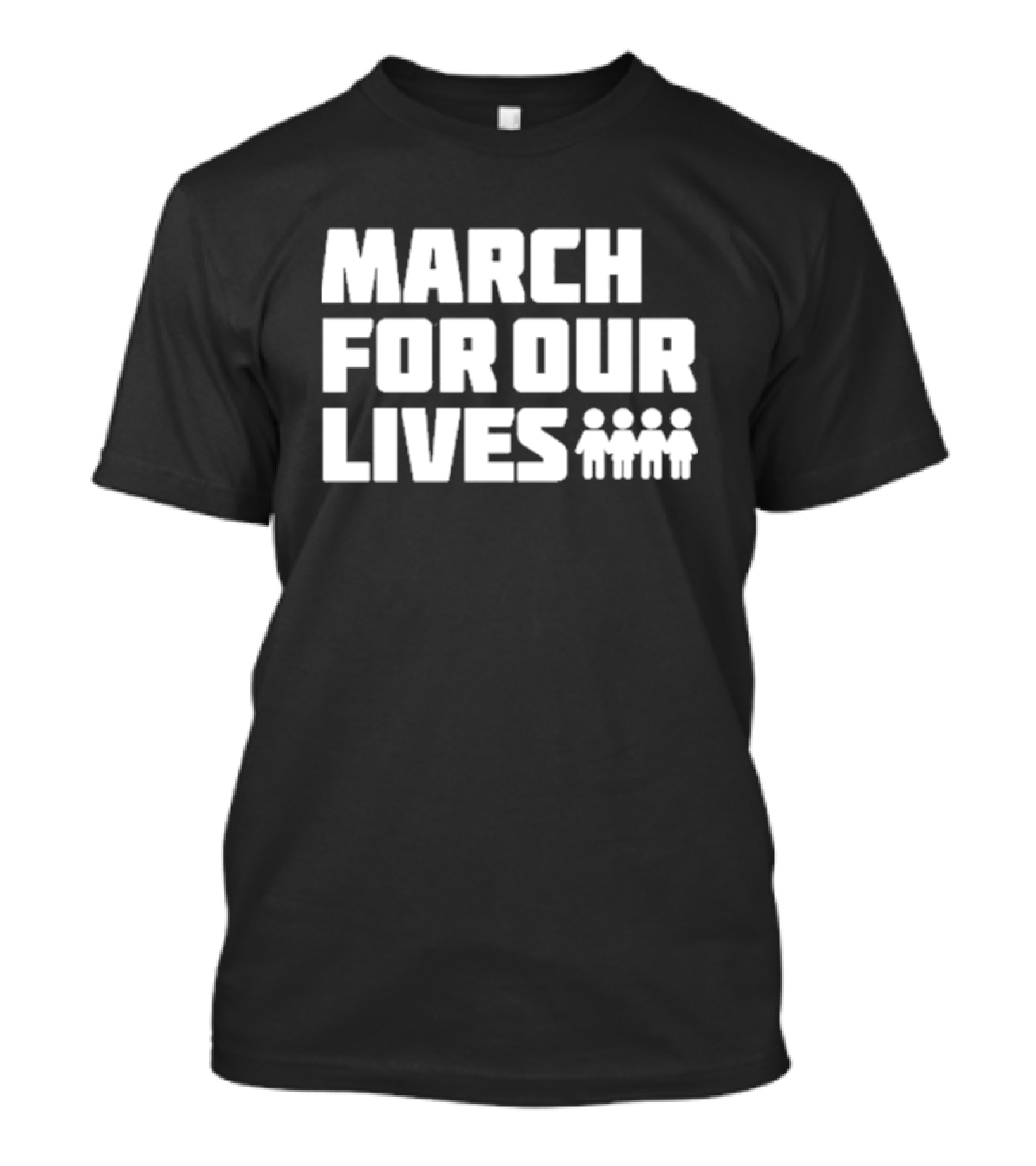 David Hogg March For Our Lives Text And Figures T-Shirt
