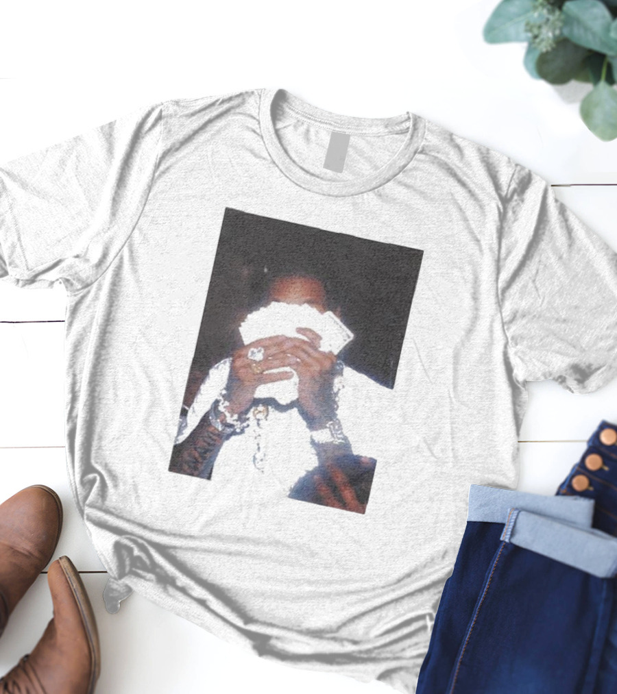 Victor Victor Money Fan Bling T-Shirt