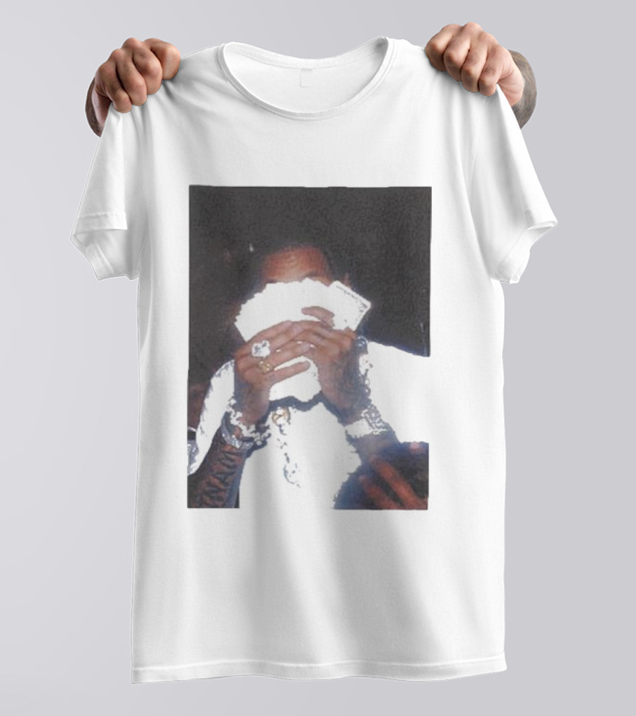 Victor Victor Money Fan Bling T-Shirt