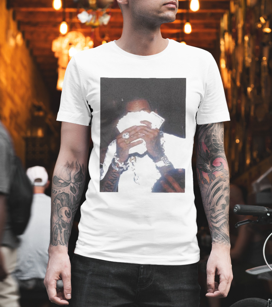 Victor Victor Money Fan Bling T-Shirt