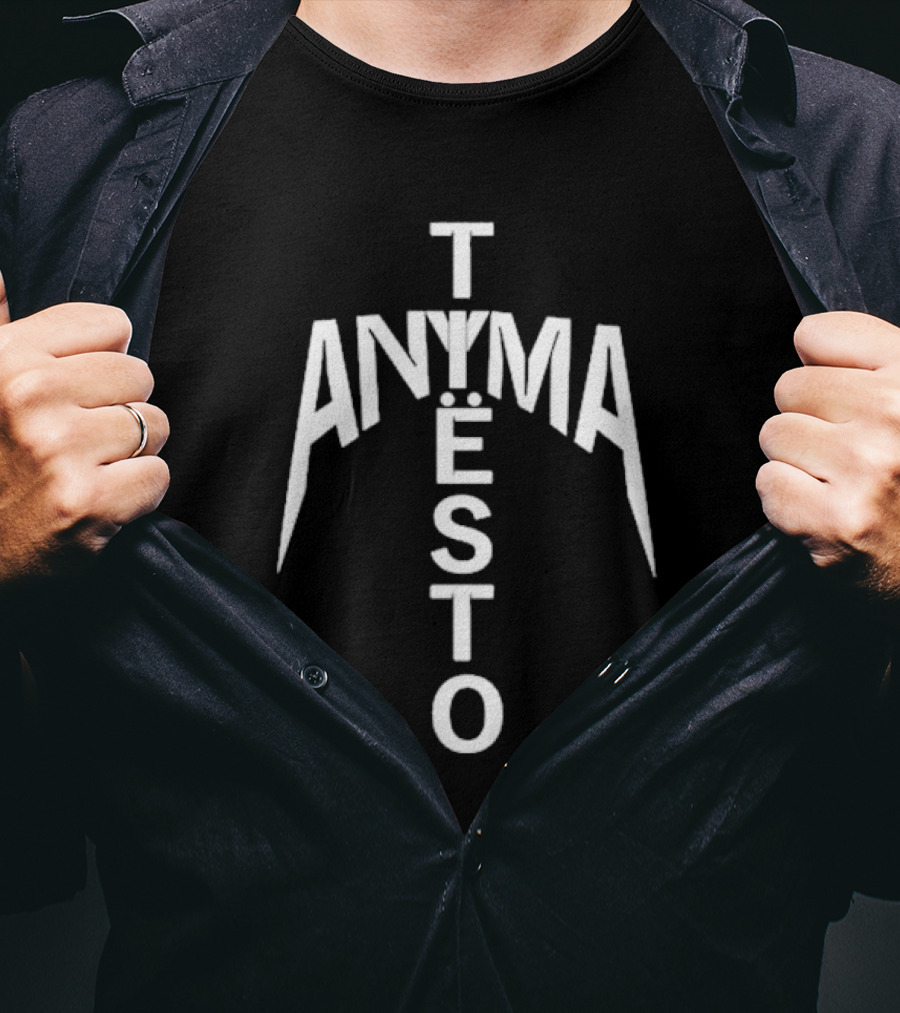 Anyma Tiësto Vintage Metal Band T-Shirt