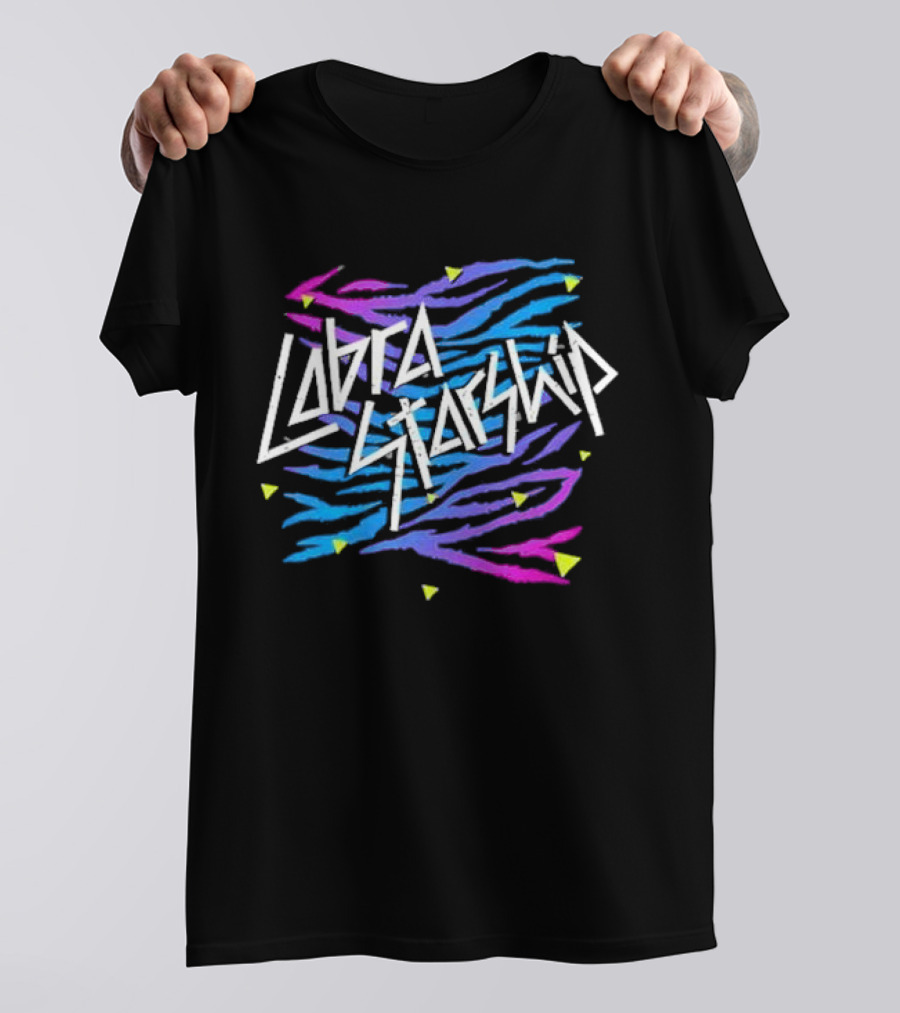 Cobra Starship Neon Zebra Print Tour T-Shirt