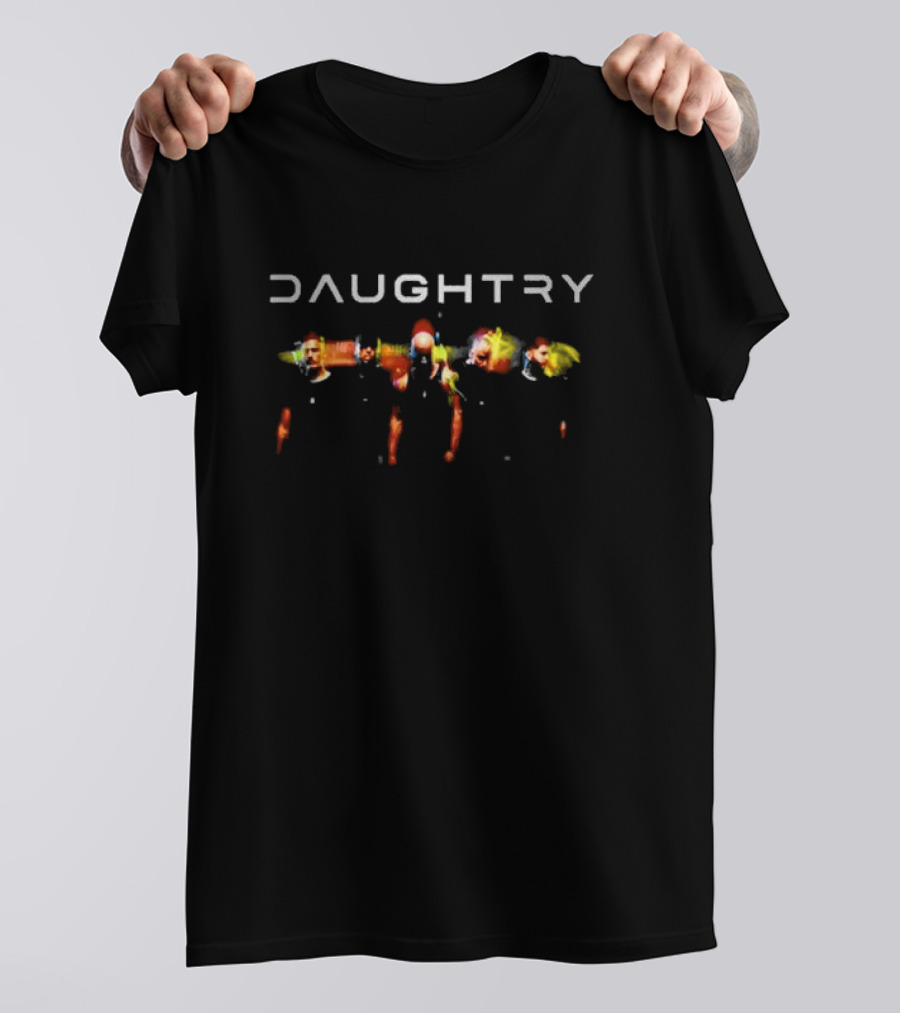 Daughtry Band Photo Group Members Frontman T-Shirt