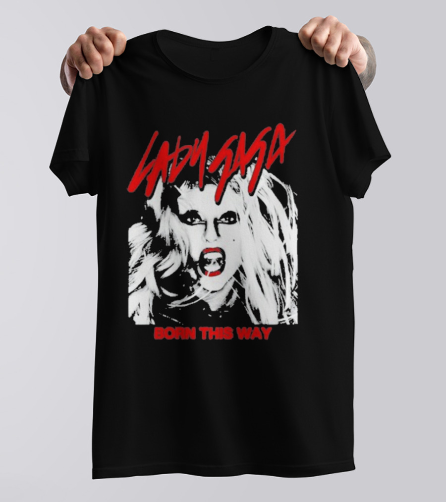 Lady Gaga Born This Way Artwork T-Shirt