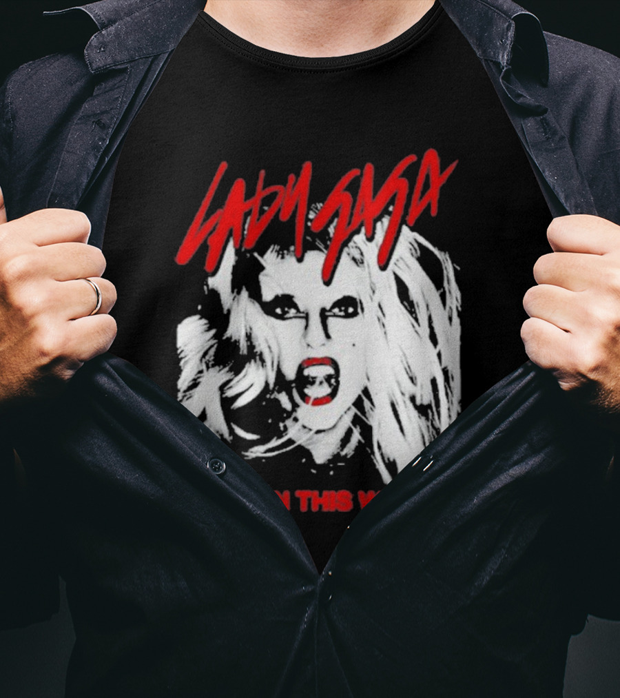 Lady Gaga Born This Way Artwork T-Shirt