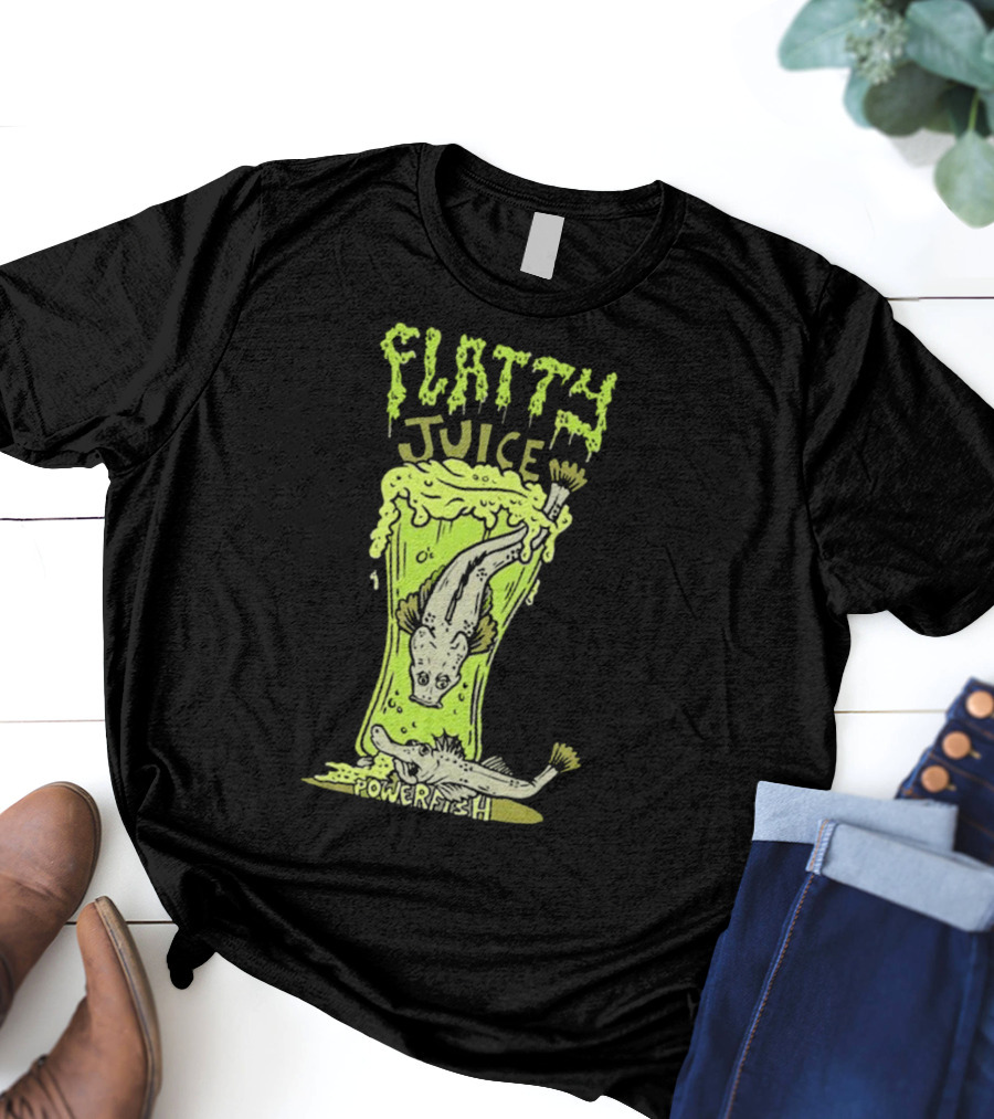 Flatty Juice Powerfish Dr. Moose T-Shirt
