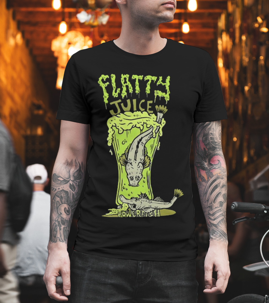 Flatty Juice Powerfish Dr. Moose T-Shirt