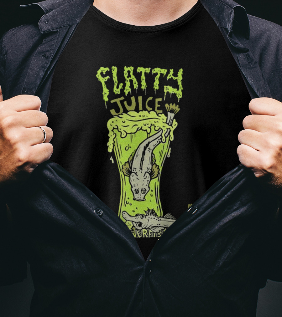 Flatty Juice Powerfish Dr. Moose T-Shirt