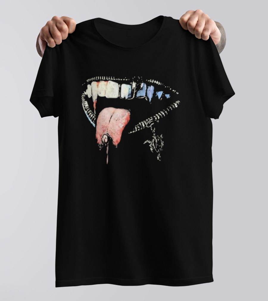 Hard Jewelry Rotten Confessions Mouth T-Shirt
