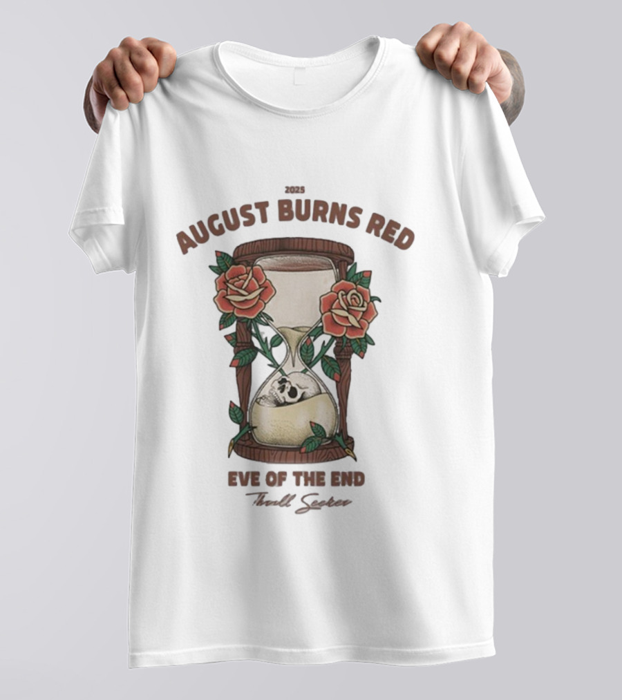 2025 August Burns Red Eve Of The End Thrill Seeker T-Shirt