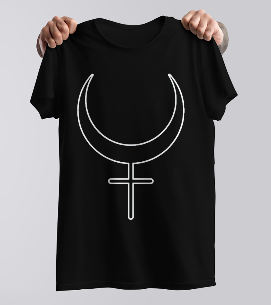 Maria Brink Nosferatu Moon Cross T-Shirt