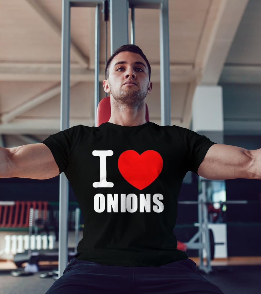 Pizzaslime I Heart Onions T-Shirt