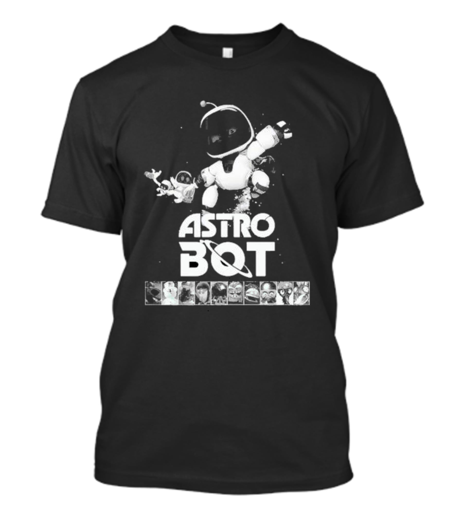 Astro Bot Prestige Adventure Galaxy Characters T-Shirt