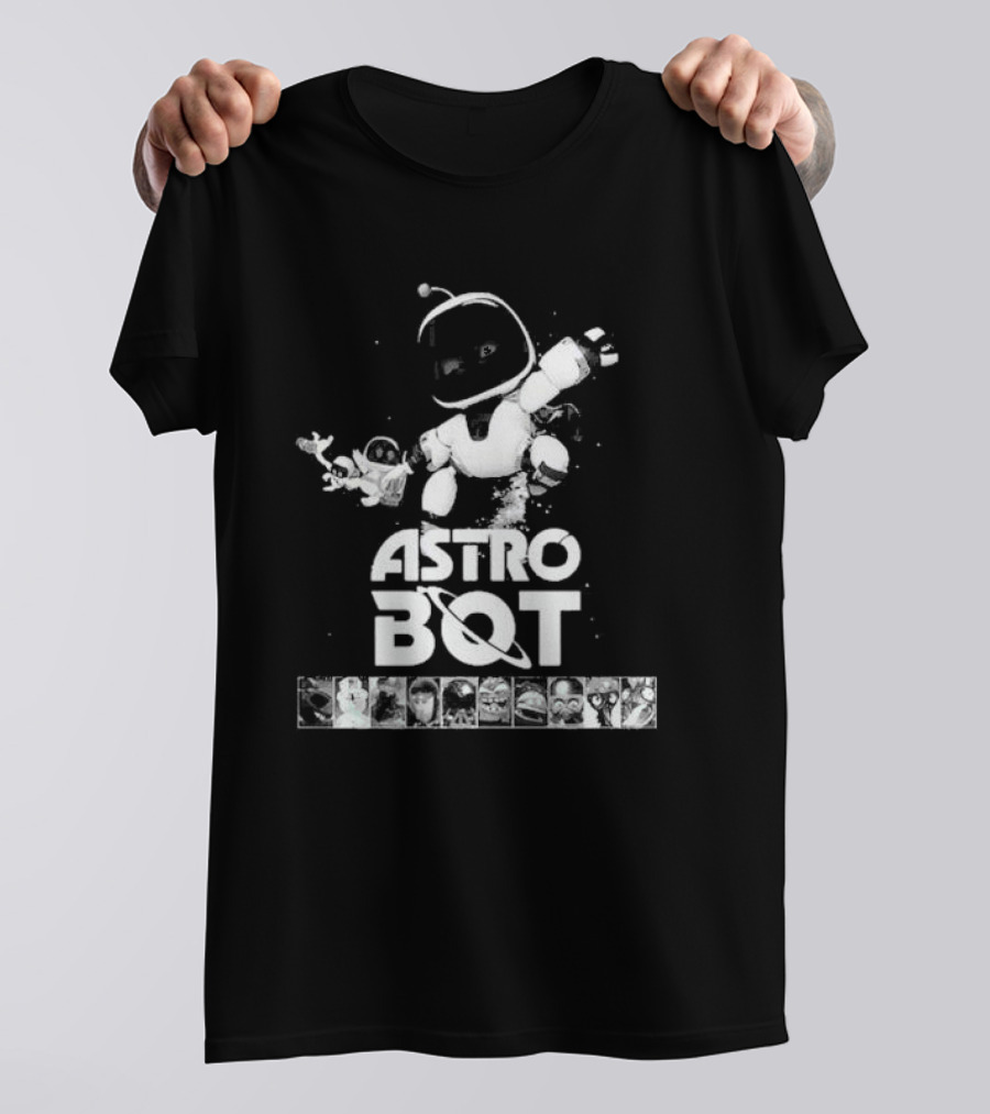 Astro Bot Prestige Adventure Galaxy Characters T-Shirt
