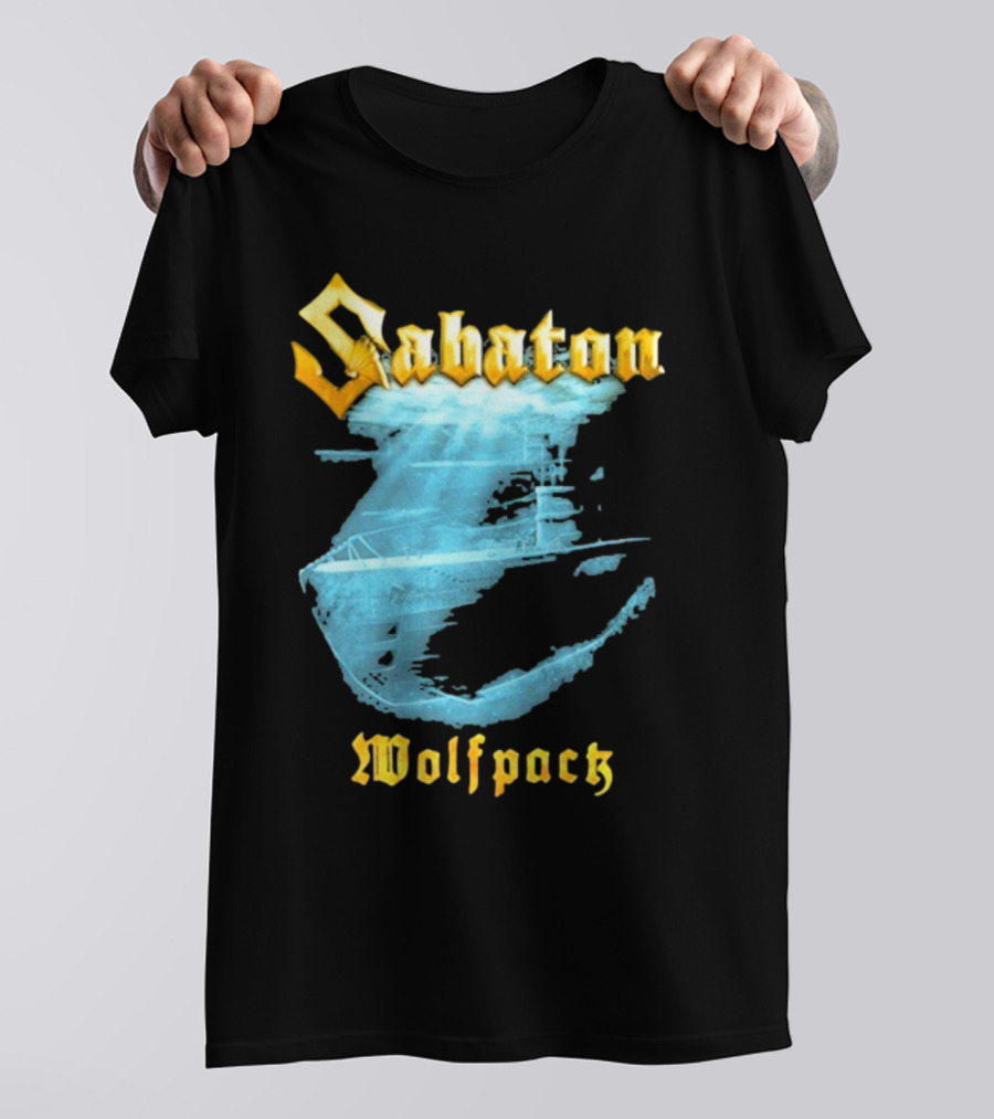 Sabaton Wolfpack Submarine Battle Reflection T-Shirt